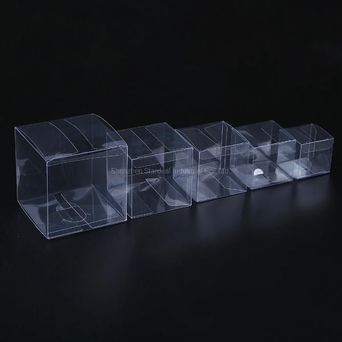 Plastic PVC Box Gift Packaging Waterproof Folding Box Clear