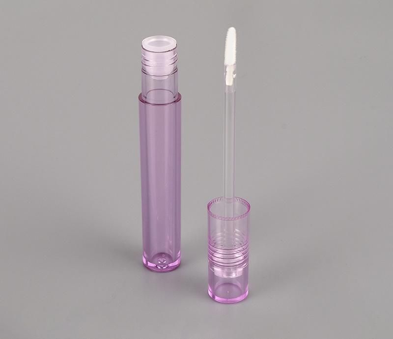 Bulk Price Factory Direct Sale 2.5ml Purple Transparent Empty Lip Gross Tube Lip Gloss Packaging Cute