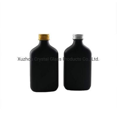 200ml Flat Black Matte Juice Beverage Cold Brew Coffee Bottles