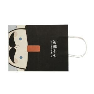 Full Color Printing with Handle Paper Shopping Bag