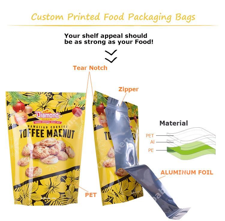 Gravure Printing Colorful Stand up Zip Plastic Bag Manufacturer China