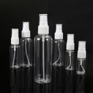 50ml 60ml 100ml Plastic Pet Bottle with Spray Sprayer Packing Bottle Travel Bottle Sub Bottle