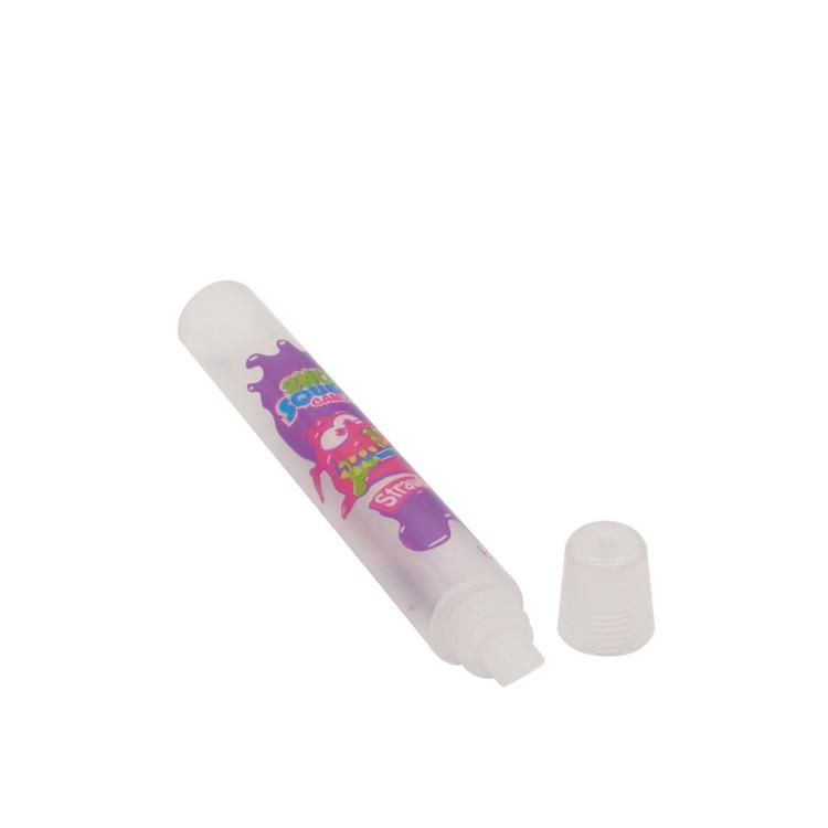 Customized Printing Cute Lip Gloss Squeeze Tube Packaging for Lip