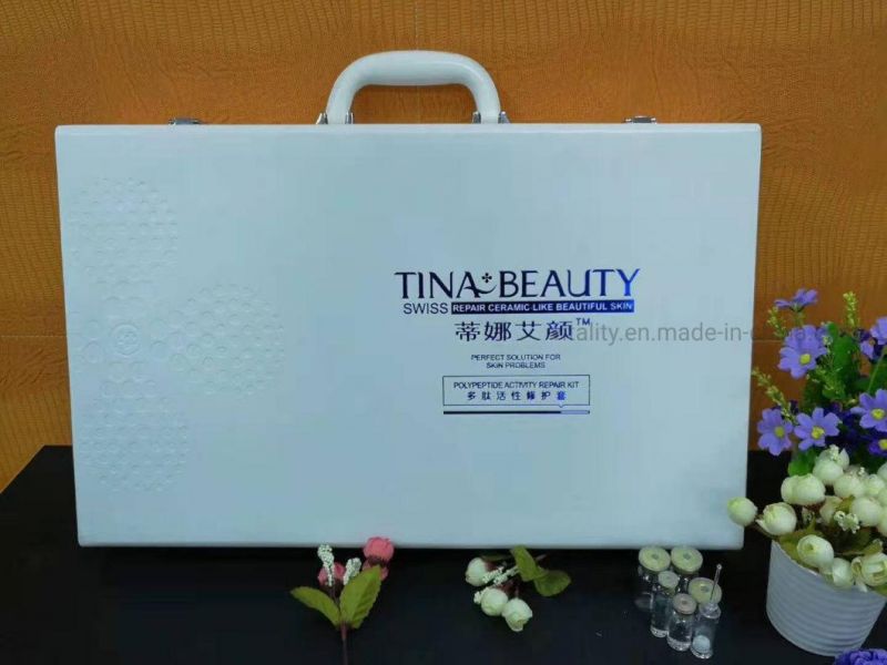 Custom Cosmetics High Quality PU Leather Carry Box Packing Gift Box