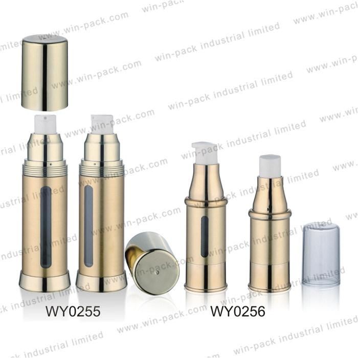 15ml 30ml 50ml Airless Cosmetic Acrylic Lotion Bottle with Plastic Cap