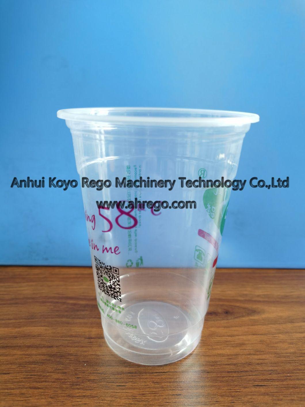 Plastic Cup for Water/Juice Filling and Packing