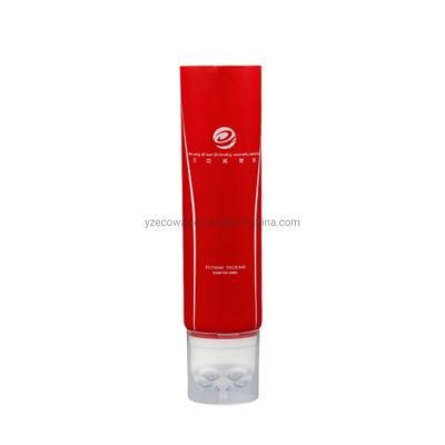 Wholesale Plastic Containers Red Massage Slimming Cream Lotion Packaging Tube