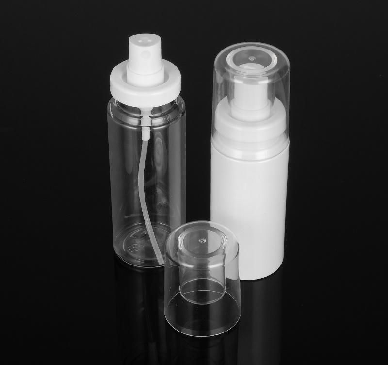 Wholesale 60ml 80ml 100ml 120ml Plastic Transparent Airless Cosmetic Bottle