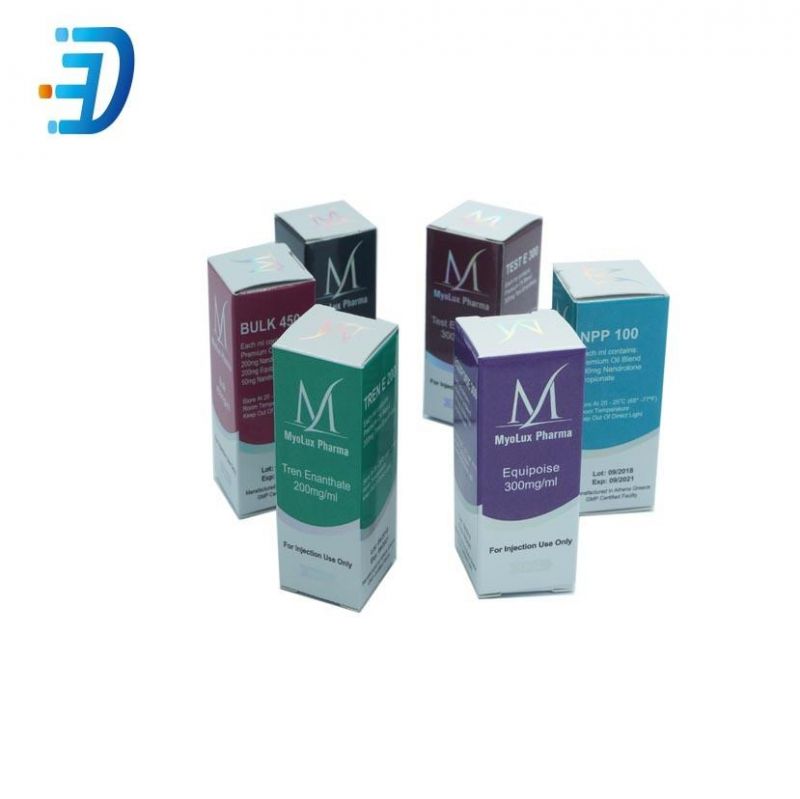 Printed Paper Box for E 10ml Liquid Bottles Packaging Boxes