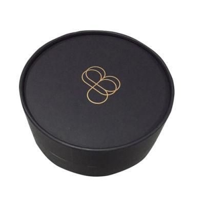 White &amp; Black Custom Cylinder Paper Packaging Box