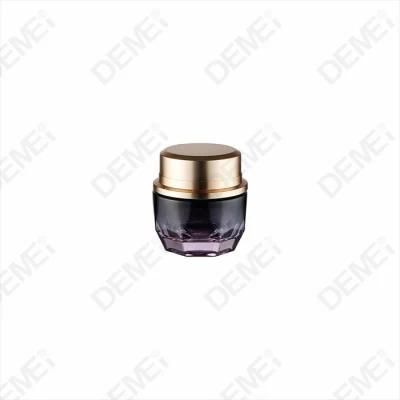 30g 50g 40ml 100ml 120ml Gradient Purple Color Glass Lotion Bottle and Cap