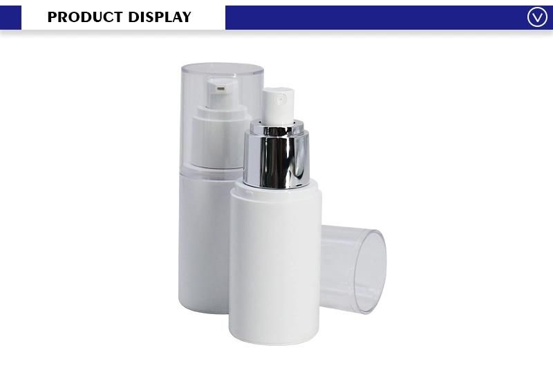 50ml Cosmetic Plastic Lotion Bottle Airless Spray Bottle