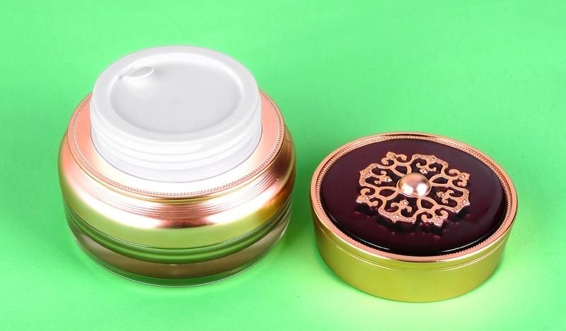 30g Luxury Empty Plastic Cream Acrylic Jar for Skin Care Products