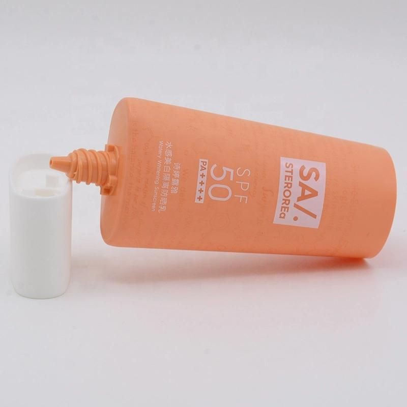 Super Oval Tube Sunscreen Cream Cosmetics Custom Color Skin Care