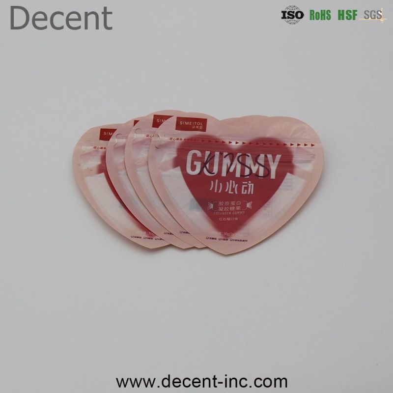 Hot Sale Custom Food Grade Zipper Mylar Bag Food Grade Plastic Food Pouch Dry Fruit Bag Packaging