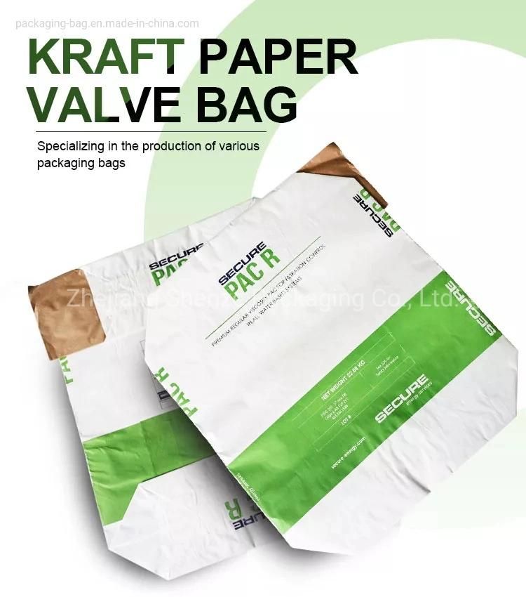 Trustworthy China 25kg PP Woven Kraft Paper Cement Bag Supplier