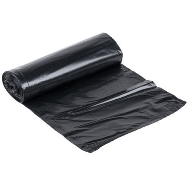 Customized Big Size Bag Strong Heavy Duty Black Garbage Bags Star Sealed Trash Bags