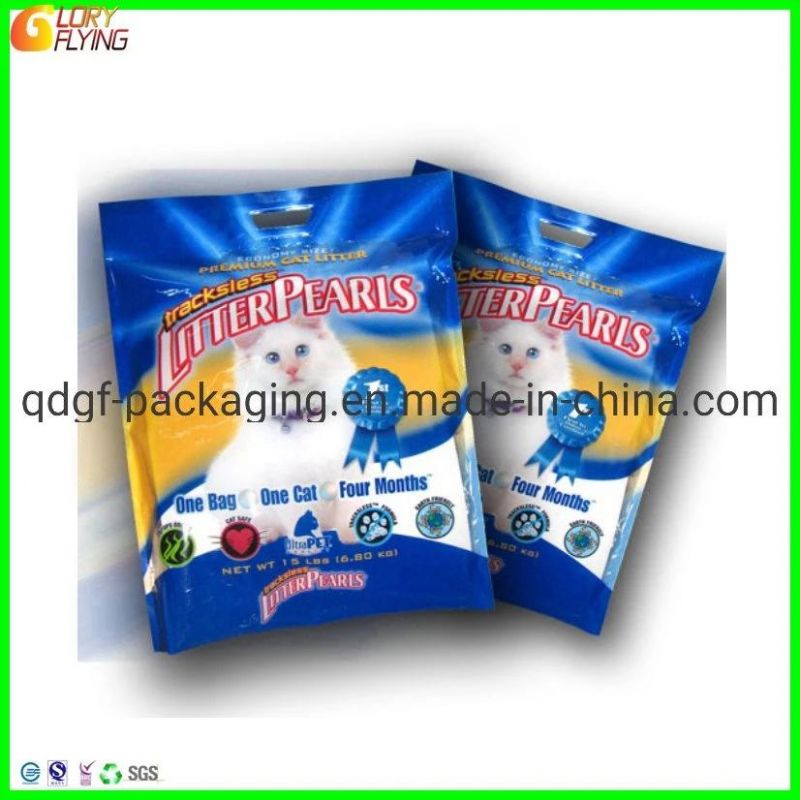 Silicone Food Bag for Cat Litter Packaging Stand up Bag