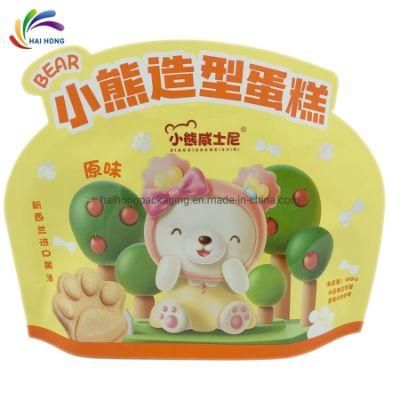 Special Shape Facial Food Cake Aluminum Foil Packaging Bag