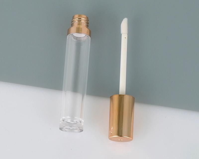 Latest Design Unique Gold Lip Gloss Wand Tubes Empty Lipgloss Tube Packaging Private Label for Makeup Packaging