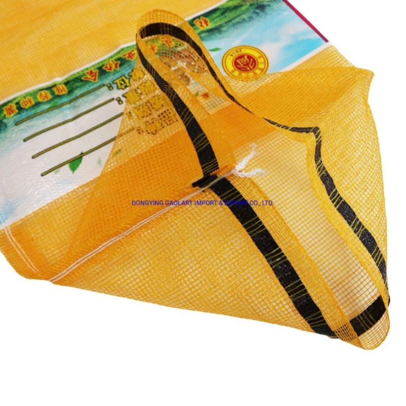 PP Tubular Mesh Leno Bag for Garlic Onion Packing