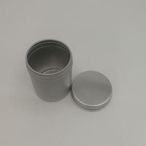 Colored Aluminium Cosmetic Jar with Reach Certification