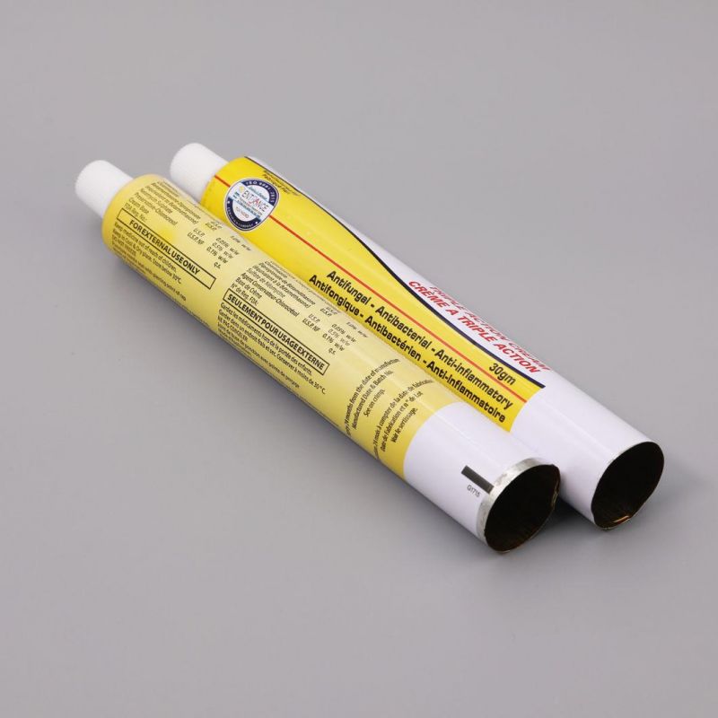 Chemical Aluminum Customized Diameter 13.5 to 38mm Fashionable Foundation Cream Plastic Tube