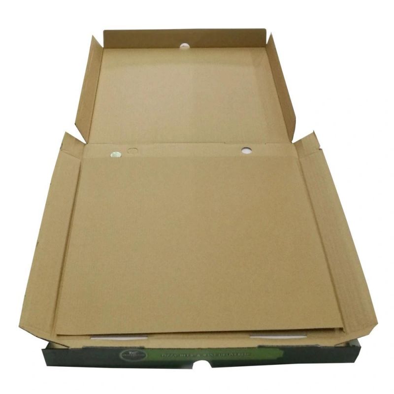 China Suppliers Free Sample Cheap Eco-Friendly Pizza Box with Custom Size Logo