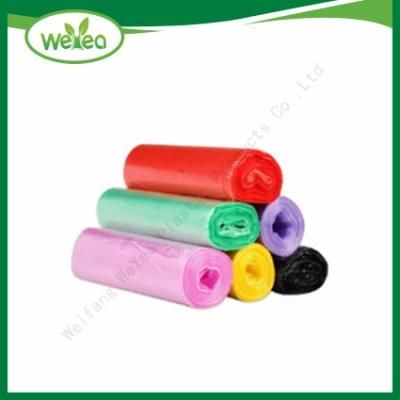 Eco Friendly Biodegradable High Quality Plastic HDPE LDPE Virgin Material Plastic Trash Garbage Bag