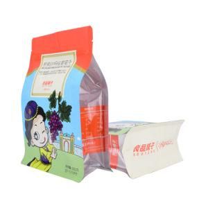 Custom Packaging High Barrier Aluminum Bag for Food Snack Nut Plastic Packaging Bag with Zipper Resealable Food Stand up Bag