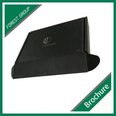 E Flute Glossy Black Shipping Corrugated Box