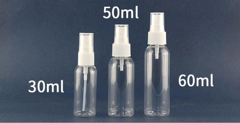 100ml Sample Bottles Clear Perfume Cosmetic Sprayer Atomizer for Disinfectant