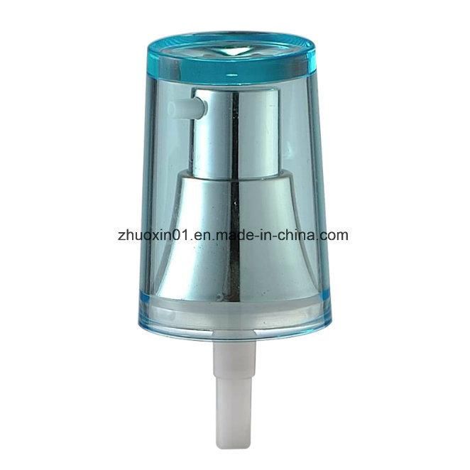 Hot Sale Dia 20mm Screw Plastic Cream Pump with Transparent Cap