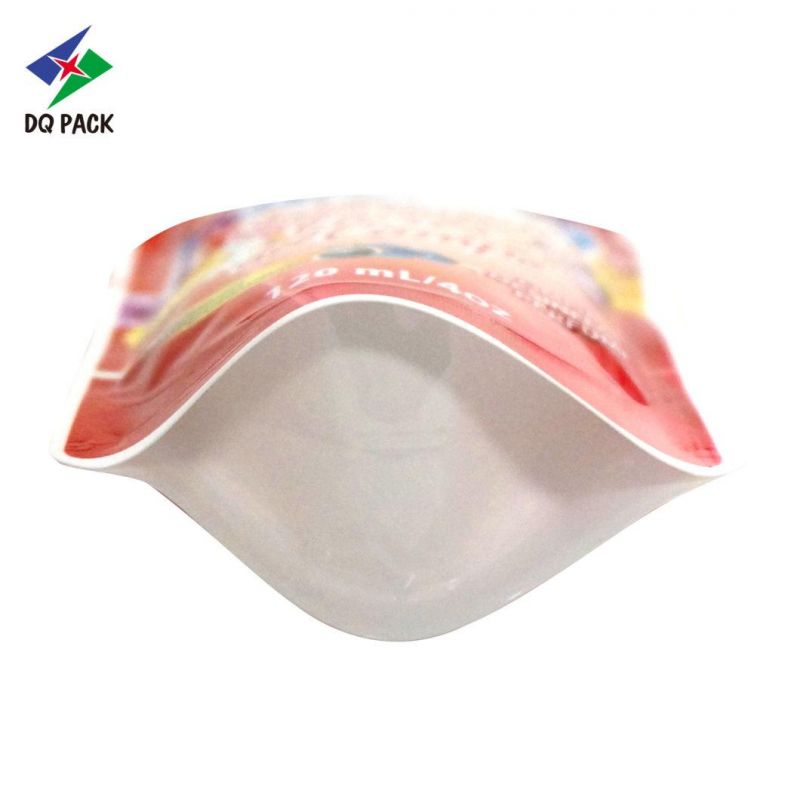 Customized Printing Stand up Pouch with Spout with Handle 120ml Desinfectante Packaging Bag Spout Pouch Plastic Bag Stand up Pouch