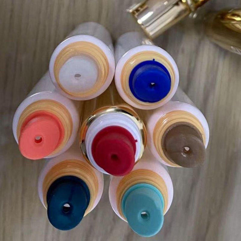 Round Tubes Empty Lipgloss Tube Empty Lipstick Tube HDPE Tube Suncreen Wholesale Lipgloss Tube Lip Gloss Tubes