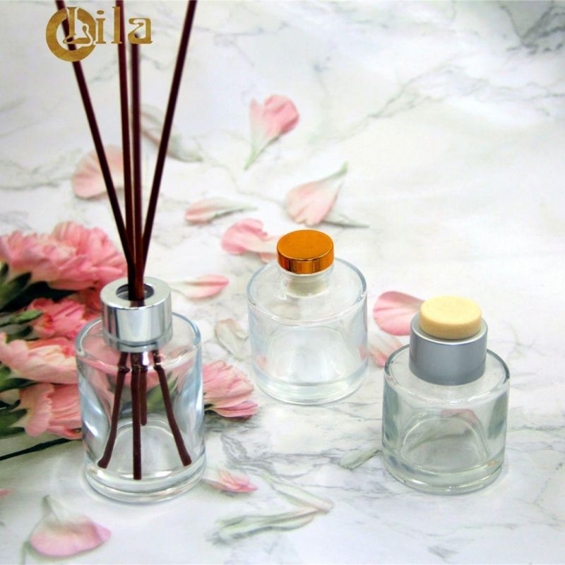 Customized Glass Cosmetics 50ml, 60ml, 70ml Diffuser Bottles Wholesale Supplier Aroma Bottle