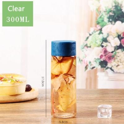 Travel Portable Outdoor Sports Glass Water Bottle