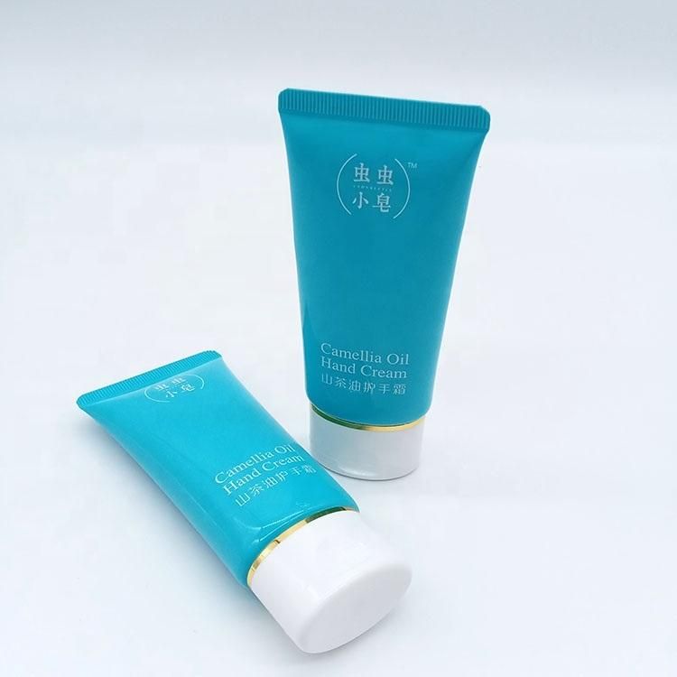 Hand Cream Tubes Cosmetic Plastic Flat Oval Tube Packaging