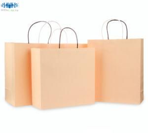 Fsc Certified Kraft Paper Packaging Bag for Shopping/Gifts/Toys/Take-Outs