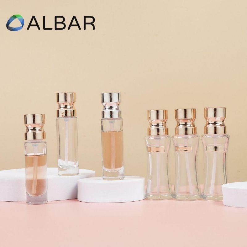 Push Pump Liquid Foundation Makeups Cosmetics Glass Bottles in Flat Shoulder