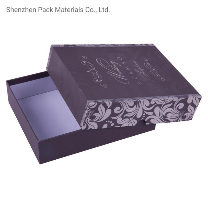 Lid Base Luxury Stock Perfume Custom Jewelry Packaging Cardboard Box Set/ Necklace/ Pendant/Ring/Earring/Bracelet Paper Gift Box