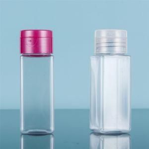 100ml Pet Plastic Square Lotion Pump Bottle