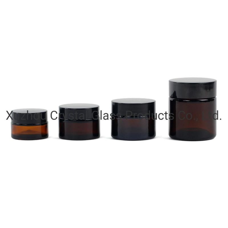 15g 30g 50g 100g Cosmetic Jar Cosmetic Packaging with Plastic Lid