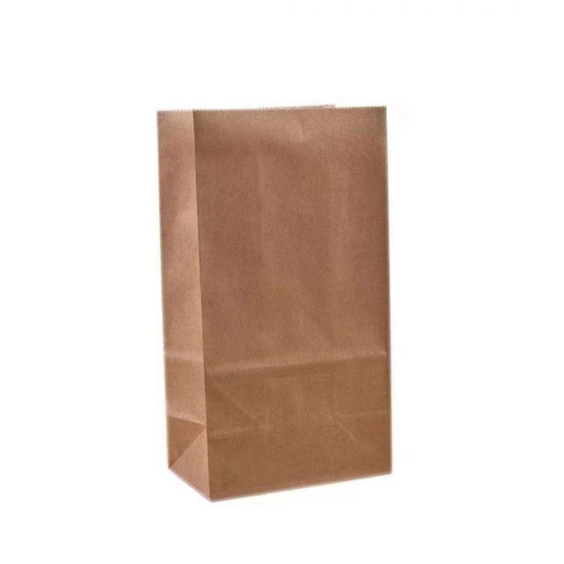 Square Bottom Paper Bag Bread Packing Bag Food Packaging Bag