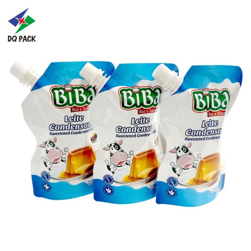 Customized Printing Stand up Pouch Withh Spout Packaging for 300g Jelly Plastic Bag