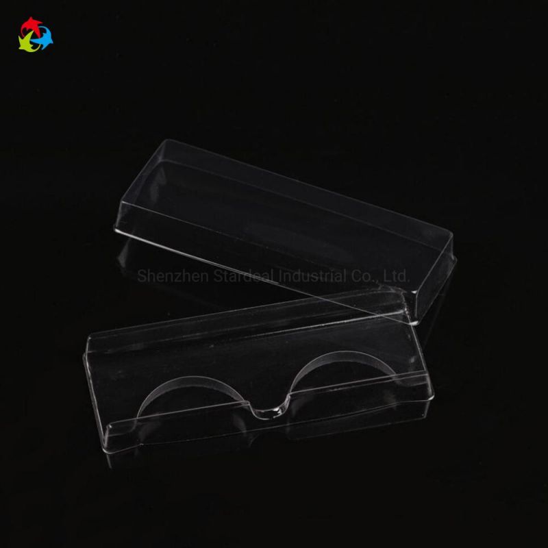 Transparent Pet Eyelash Plastic Cosmetic Tray