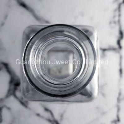 Square Oil Bottle Olive Oil Bottle 750ml Clear Glass Bottle