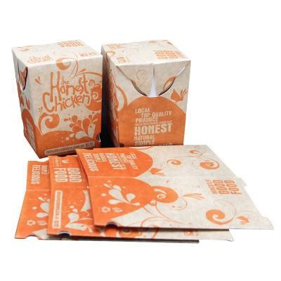 Custom Design High Quality Food Grade Packaging Paper Meal Box for Party Supplies