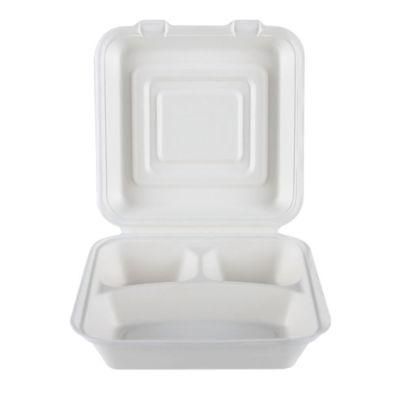 8&prime;&prime;x8&prime;&prime; Food Containers with 3 Compartments