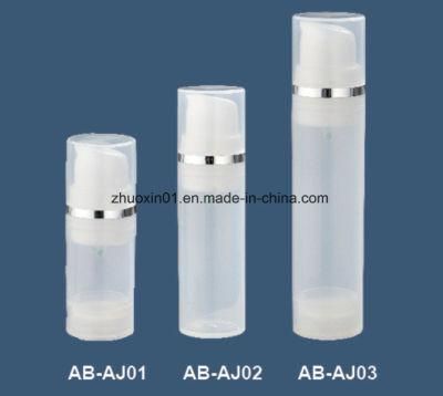 Made in China PP Airless Bottle, 10ml 20ml 30ml Airless Cosmetic Bottle